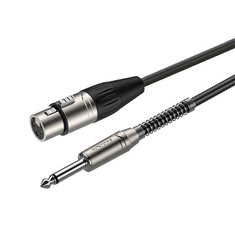 ROXTONE SMXJ210/10 Кабель микрофонный, D 6мм, XLR (3P-F/(RX3FP-NT) - 6,3mm JACK (M)/ (RJ2PP-NT), 10м ROXTONE SMXJ210/10 Кабель микрофонный, D 6мм, XLR (3P-F/(RX3FP-NT) - 6,3mm JACK (M)/ (RJ2PP-NT), 10м