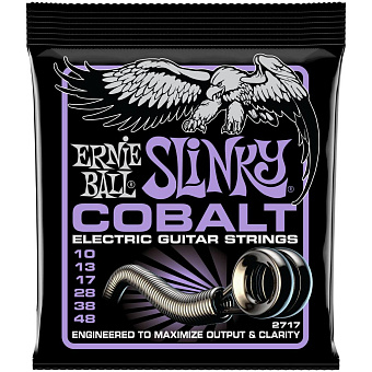 ERNIE BALL 2717 Cobalt Slinky Ultra 10-48 - струны для электрогитары ERNIE BALL 2717 Cobalt Slinky Ultra 10-48 - струны для электрогитары