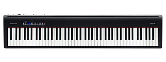 ROLAND FP-30X BK (1) - компактное цифровое пианино, 88 клавиш, полифония 256 нот, цвет черный