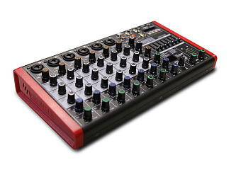 NordFolk NCM-8DSP - микшерный пульт: 6 мик./линейных входов, 1 стерео RCA вход, DSP, MP3-плеер NordFolk NCM-8DSP - микшерный пульт: 6 мик./линейных входов, 1 стерео RCA вход, DSP, MP3-плеер
