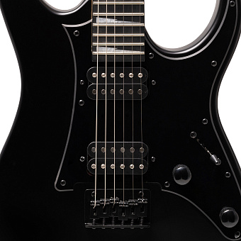 ROCKDALE Akira EXP Black - электрогитара, Superstrat, H-H, цвет чёрный ROCKDALE Akira EXP Black - электрогитара, Superstrat, H-H, цвет чёрный