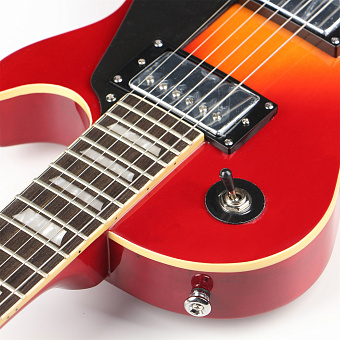 Bosstone LP-6 SB+Bag Гитара электрическая с чехлом Bosstone LP-6 SB+Bag Гитара электрическая с чехлом