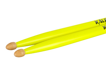 Kaledin Drumsticks 7KLHBYL5B Yellow 5B - барабанные палочки, граб, флуоресцентные желтые Kaledin Drumsticks 7KLHBYL5B Yellow 5B - барабанные палочки, граб, флуоресцентные желтые