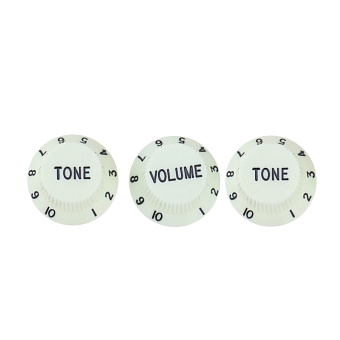 Musiclily MX1563MG-2MX1564MG Комплект ручек потенциометров (2+1), Strat Style, мятно-зеленые Musiclily MX1563MG-2MX1564MG Комплект ручек потенциометров (2+1), Strat Style, мятно-зеленые