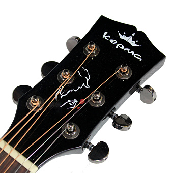 KEPMA D1CE Black - электроакустическая гитара, цвет черный KEPMA D1CE Black - электроакустическая гитара, цвет черный