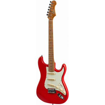 JET JS-200 RD - электрогитара, stratocaster, SSS, цвет красный JET JS-200 RD - электрогитара, stratocaster, SSS, цвет красный