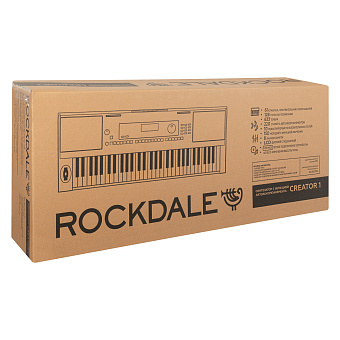 ROCKDALE Creator 1 - синтезатор с автоаккомпанементом, 61 клавиша ROCKDALE Creator 1 - синтезатор с автоаккомпанементом, 61 клавиша