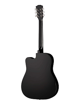 Foix FFG-4101C-BK - акустическая гитара, с вырезом, черная