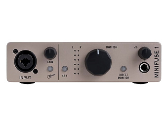Arturia MiniFuse 1 Champagne - аудио интерфейс USB
