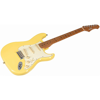 JET JS-300 VYW - электрогитара, Stratocaster, SSS, цвет винтажный желтый JET JS-300 VYW - электрогитара, Stratocaster, SSS, цвет винтажный желтый