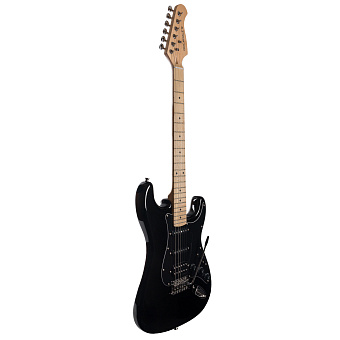 ROCKDALE Stars Plus HSS Maple Black Электрогитара, форма корпуса стратокастер, цвет черный. ROCKDALE Stars Plus HSS Maple Black Электрогитара, форма корпуса стратокастер, цвет черный.