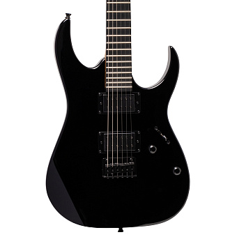 ROCKDALE Akira EX Reverse Black - электрогитара, суперстрат.Корпус - тополь. Гриф - клён.