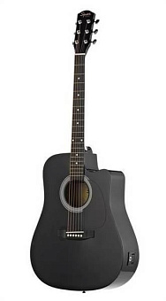 FENDER SQUIER SA-105CE Black электроакустическая гитара FENDER SQUIER SA-105CE Black электроакустическая гитара