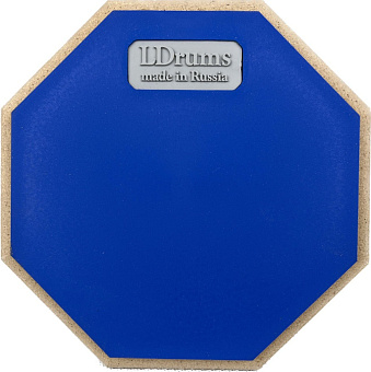 LDrums LDTP8-BL Тренировочный пэд 8", резина, синий LDrums LDTP8-BL Тренировочный пэд 8", резина, синий