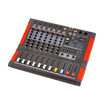 ZTX audio Pro 6.1Fx - микшерный пульт 6 микр, 1 стерео, MP3/SD/DSP/BT/USB
