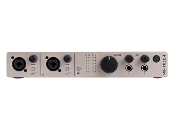 Arturia MiniFuse 4 Champagne - аудио интерфейс USB Arturia MiniFuse 4 Champagne - аудио интерфейс USB
