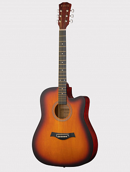 Fante FT-221-3TS Акустическая гитара 41", с вырезом, санберст