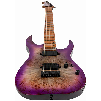 SPIRA S-457 TPP - электрогитара 7-ми струнная, Superstrat, HH, цвет градиент фиолетовый SPIRA S-457 TPP - электрогитара 7-ми струнная, Superstrat, HH, цвет градиент фиолетовый