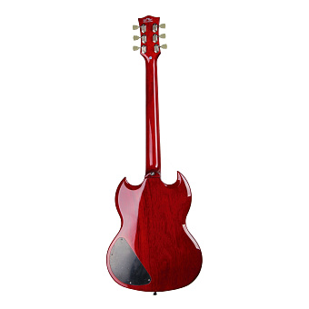 REDHILL SGX200 TR - электрогитара, SG даблкат, H+H, махагон, цвет прозрачный красный REDHILL SGX200 TR - электрогитара, SG даблкат, H+H, махагон, цвет прозрачный красный