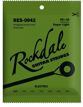 ROCKDALE - RES-0942 - струны для электрогитары ROCKDALE - RES-0942 - струны для электрогитары