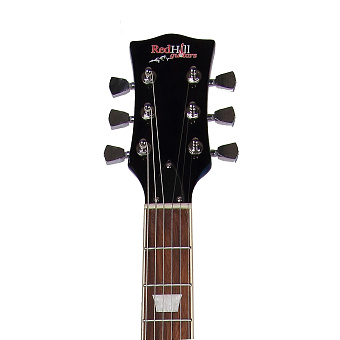 REDHILL LPX200 TBL - электрогитара, Les Paul, H+H, клен/окоуме, цвет прозрачный голубой REDHILL LPX200 TBL - электрогитара, Les Paul, H+H, клен/окоуме, цвет прозрачный голубой