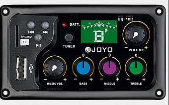 Joyo EQ-MP3 - 3-полосный эквалайзер с тюнером и MP3 плеером Joyo EQ-MP3 - 3-полосный эквалайзер с тюнером и MP3 плеером