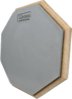 LDrums LDTP6-GR - тренировочный пэд 6", резина, серый LDrums LDTP6-GR - тренировочный пэд 6", резина, серый