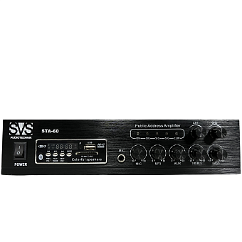 SVS Audiotechnik STA-60 Микшер-усилитель на 2 зоны SVS Audiotechnik STA-60 Микшер-усилитель на 2 зоны
