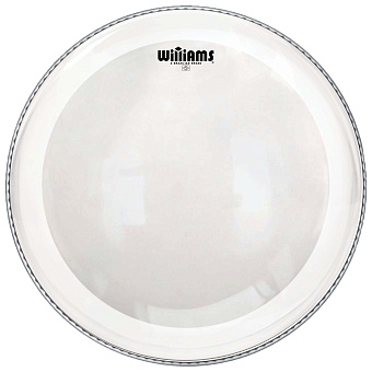 WILLIAMS W1xSC-10MIL-22 Single Ply Clear Xtreme Silent Circle Series 22",Однослойный пластик для бас WILLIAMS W1xSC-10MIL-22 Single Ply Clear Xtreme Silent Circle Series 22",Однослойный пластик для бас