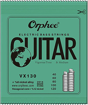 Orphee VX-130 050 Струны для бас гитары Orphee VX-130 050 Струны для бас гитары