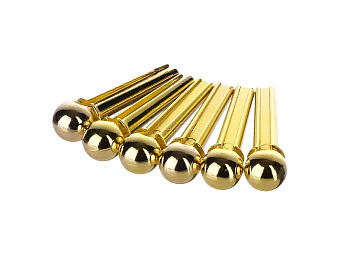 Moge GBP-Golden - фиксатор струн, цинк, цвет золото, набор Moge GBP-Golden - фиксатор струн, цинк, цвет золото, набор