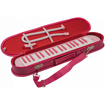 EASTTOP BM-37SL PINK - Мелодика духовая клавишная 37 клавиш, розовый, мягкий чехол EASTTOP BM-37SL PINK - Мелодика духовая клавишная 37 клавиш, розовый, мягкий чехол