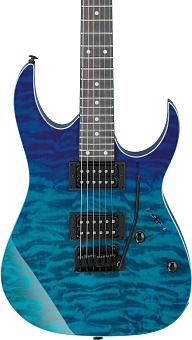 IBANEZ GRG120QASP-BGD - электрогитара, 6 струн, цвет - синий IBANEZ GRG120QASP-BGD - электрогитара, 6 струн, цвет - синий