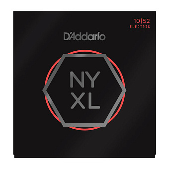 D'Addario NYXL1052 NYXL Комплект струн для электрогитары, никелирован, L. Top/Heavy Bottom, 10-52 D'Addario NYXL1052 NYXL Комплект струн для электрогитары, никелирован, L. Top/Heavy Bottom, 10-52