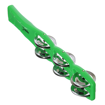 DEKKO G15-6A GR - джингл-стик с тарелочками (Румба) красный DEKKO G15-6A GR - джингл-стик с тарелочками (Румба) красный