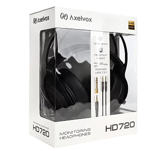 Axelvox HD720 - полуоткрытые динамические наушники Axelvox HD720 - полуоткрытые динамические наушники