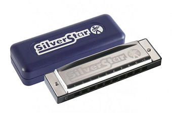 HOHNER Silver Star 504/20 Small box A - Губная гармоника диатоническая HOHNER Silver Star 504/20 Small box A - Губная гармоника диатоническая