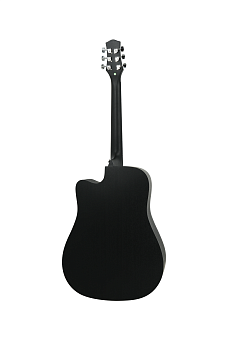 Klever KD-710S BK - гитара акустическая, дредноут (41"), с вырезом, цвет черный