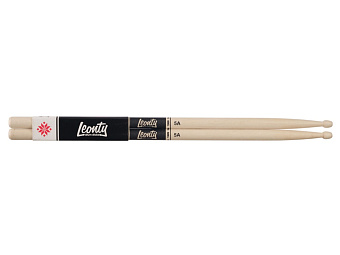 Leonty L5AW Hornbeam Natural 5A Барабанные палочки, граб, деревянный наконечник Leonty L5AW Hornbeam Natural 5A Барабанные палочки, граб, деревянный наконечник