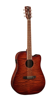 Cort AD890MBCF-NAT Standard Series Электро-акустическая гитара, с вырезом Cort AD890MBCF-NAT Standard Series Электро-акустическая гитара, с вырезом