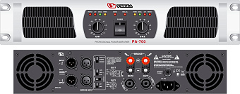 VOLTA PA-700 Усилитель мощности двухканальный