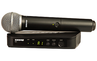 SHURE BLX24E/PG58 M17 - вокальная радиосистема с капсюлем динамического микрофона PG58 (662-686 MHz) SHURE BLX24E/PG58 M17 - вокальная радиосистема с капсюлем динамического микрофона PG58 (662-686 MHz)