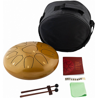 BEE DF1107 YELLOW - Барабан язычковый Глюкофон BEE DF1107 YELLOW - Барабан язычковый Глюкофон
