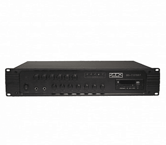 ZTX audio QG-7120AT - трансляционный микшер-усилитель 120Вт/100В ZTX audio QG-7120AT - трансляционный микшер-усилитель 120Вт/100В