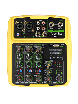 LAudio B4 Микшерный пульт, 4 канала LAudio B4 Микшерный пульт, 4 канала