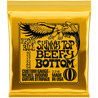 Ernie Ball 2216 Nickel Wound Slinky Skinny Top Beefy Bottom 10-54 - струны для электрогитары Ernie Ball 2216 Nickel Wound Slinky Skinny Top Beefy Bottom 10-54 - струны для электрогитары