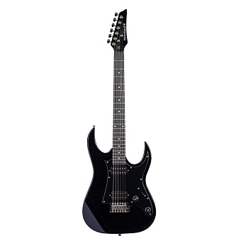 ROCKDALE Akira HH Black - электрогитара, суперстрат, корпус - тополь, гриф - клён