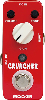 Mooer Cruncher - гитарная педаль distortion