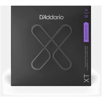 D'ADDARIO XTAPB1152 - струны для акустической гитары, фосф.бронза, с супертонким защитным покрытием D'ADDARIO XTAPB1152 - струны для акустической гитары, фосф.бронза, с супертонким защитным покрытием