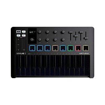 ARTURIA MiniLab 3 Deep Black MIDI-клавиатура ARTURIA MiniLab 3 Deep Black MIDI-клавиатура